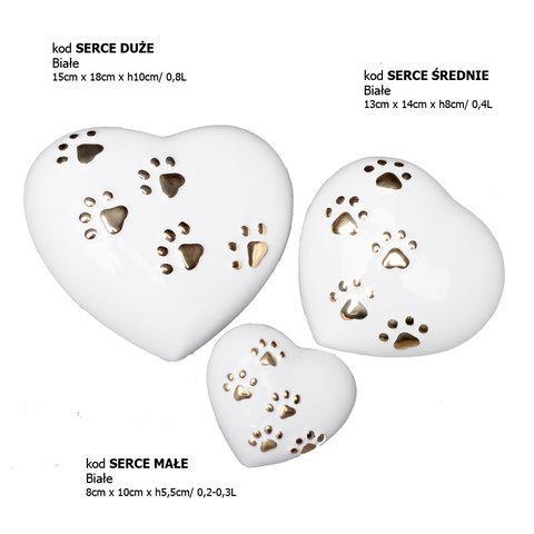 Urna ceramiczna serce - obrazek 4