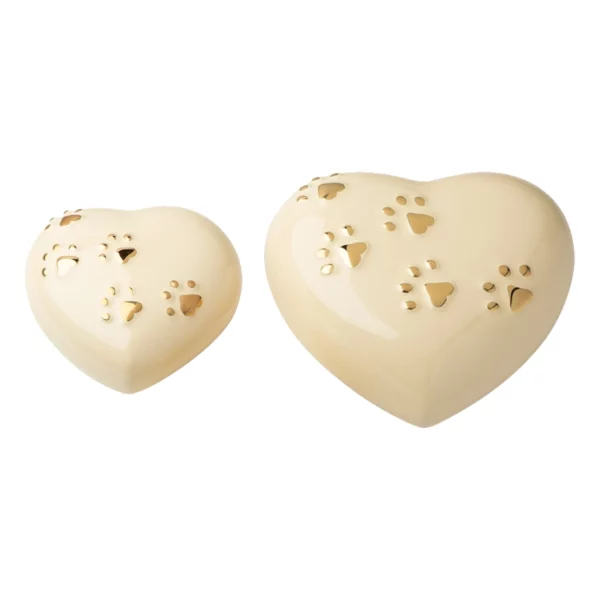 Urna ceramiczna serce