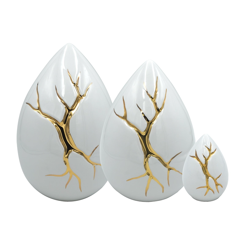 Urna ceramiczna Kintsugi Łza