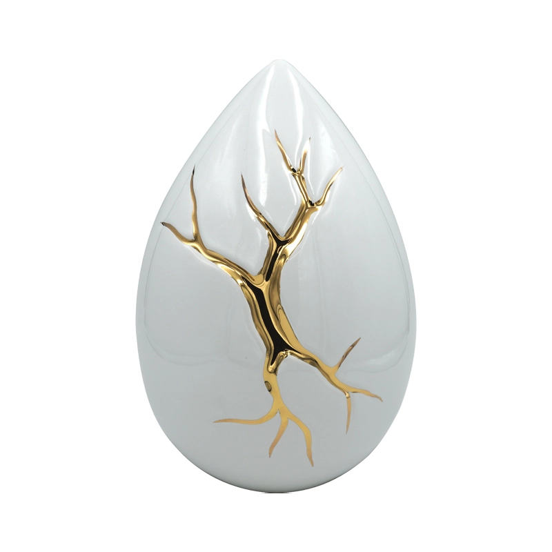 Urna ceramiczna Kintsugi Łza - obrazek 2