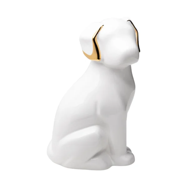 Urna ceramiczna - Figura Bau ze złotem