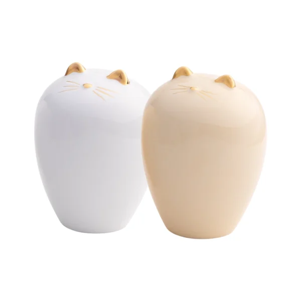 Urna ceramiczna - Ricordo MIAO ze złotem