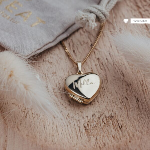 SAFE HEART – Medalikion z grawerem