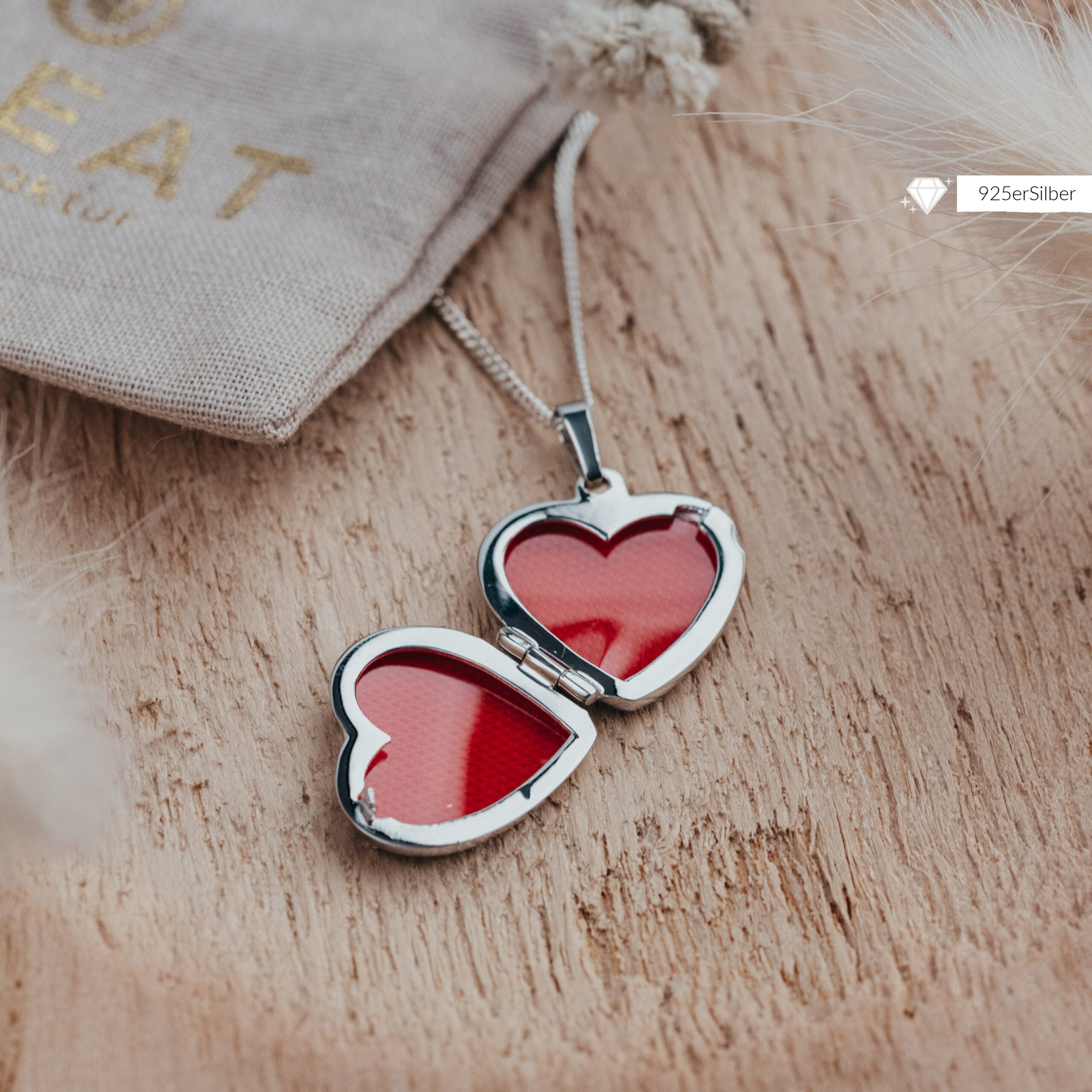 SAFE HEART – Medalikion z grawerem - obrazek 2